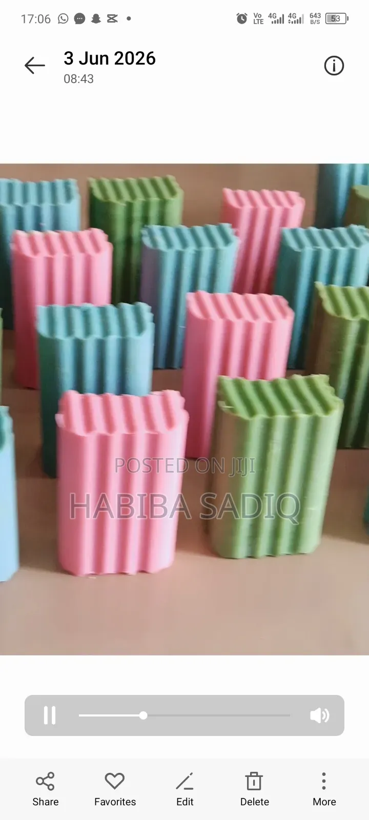 Amibus Premium Laundry Bar Soap