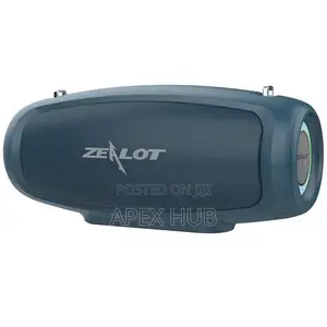 Brand New Zealot S37l Bluetooth Speaker With Deep Bass - Long Battery