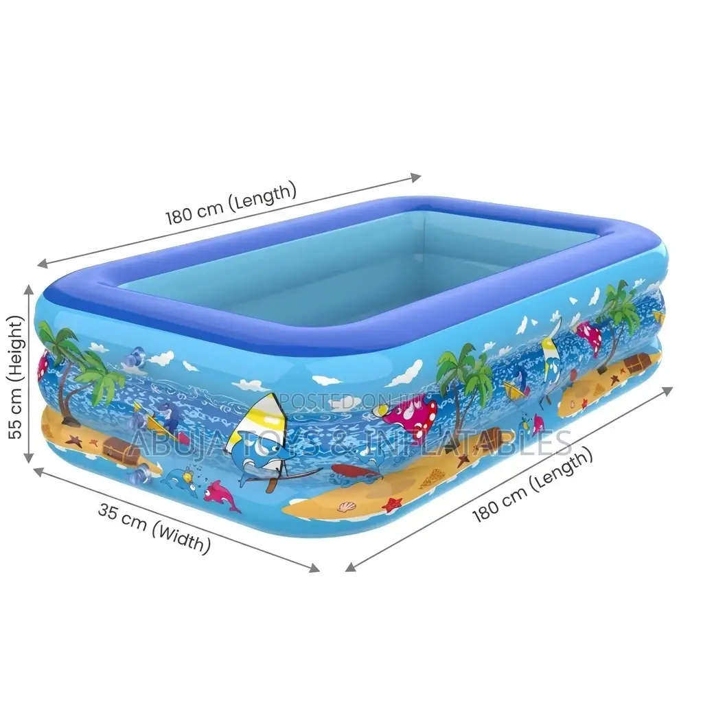 Inflatable Swimming Pool Size 180cm