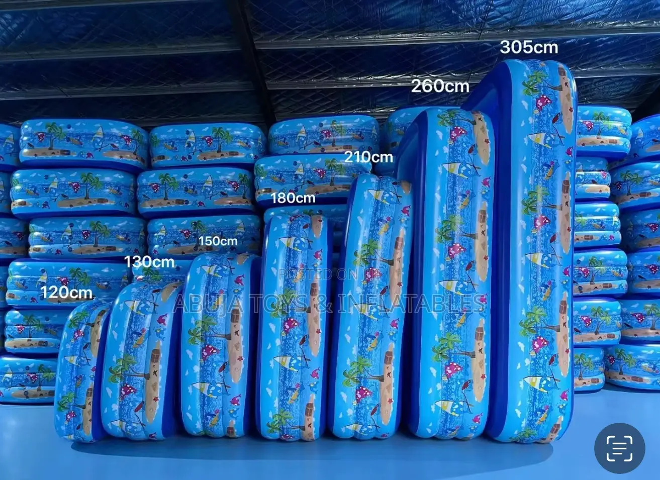 Inflatable Swimming Pool Size 180cm