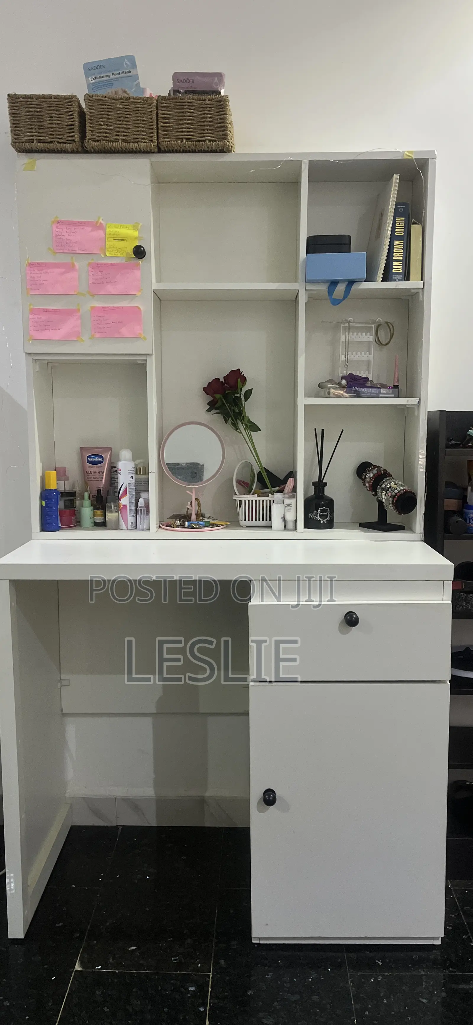 Reading Table and Shelves