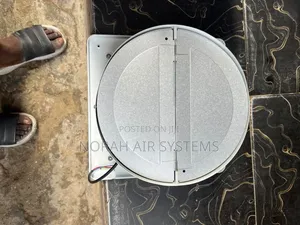 White Industrial Heat Extractor Fan