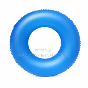 Blue Inflatable Children’S Thick PVC Swimming Ring