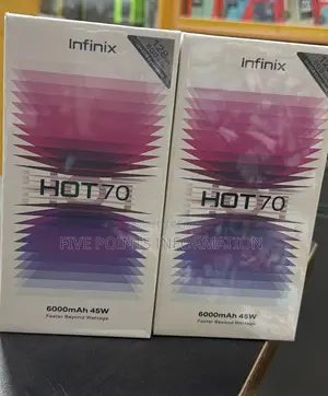 New Infinix Hot 70 128 GB Silver