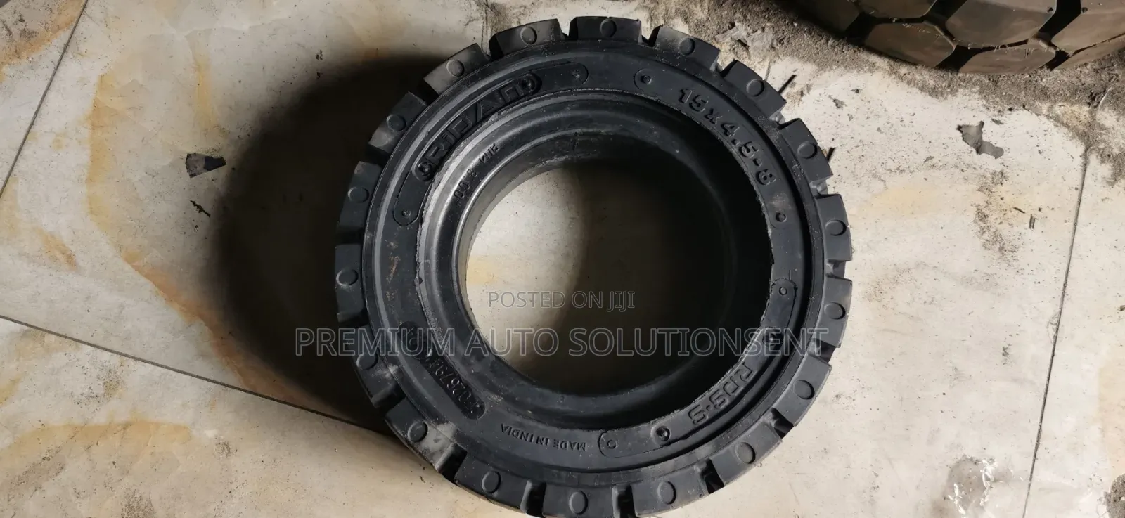 Brand New Solid Tyre 15×4.5-8 Ridan