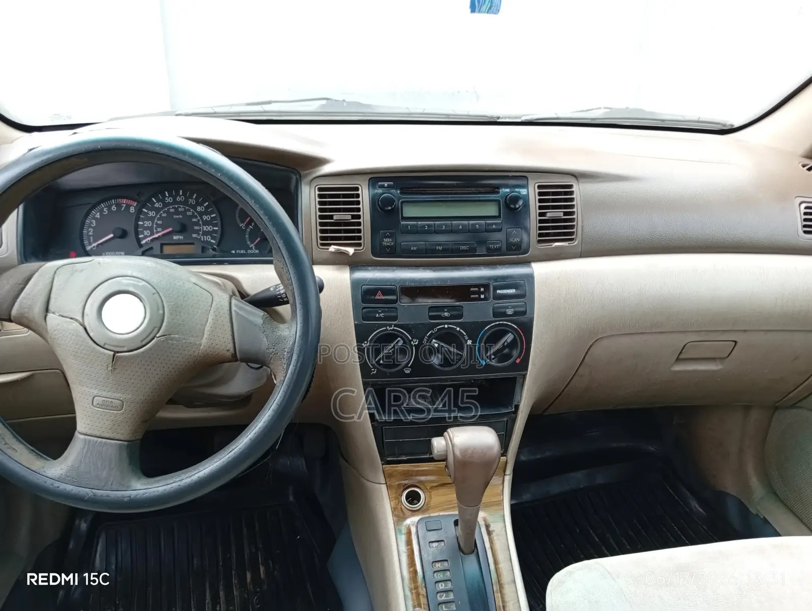 Toyota Corolla 2002 Black