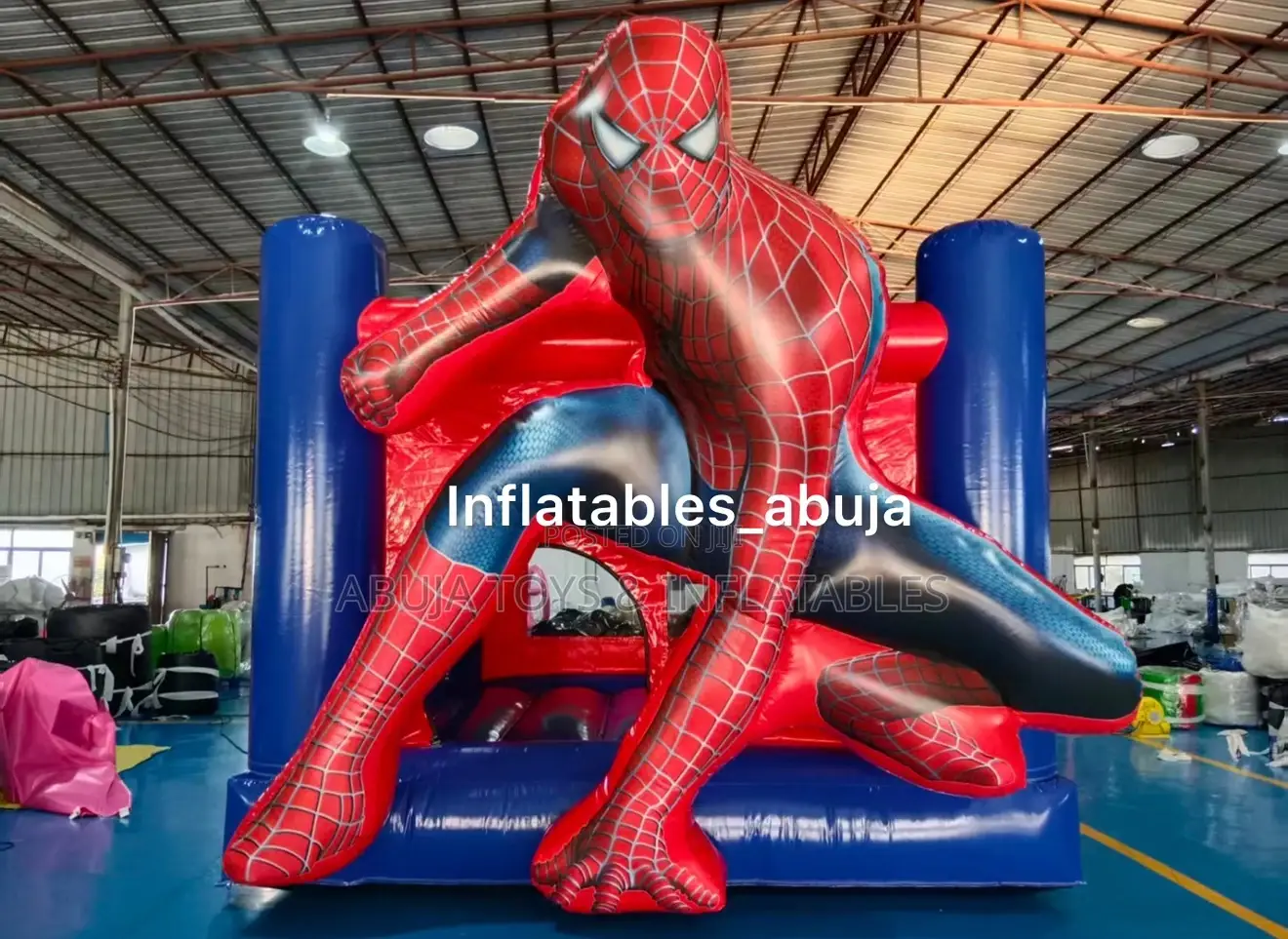 Spider Man Bouncing Castle