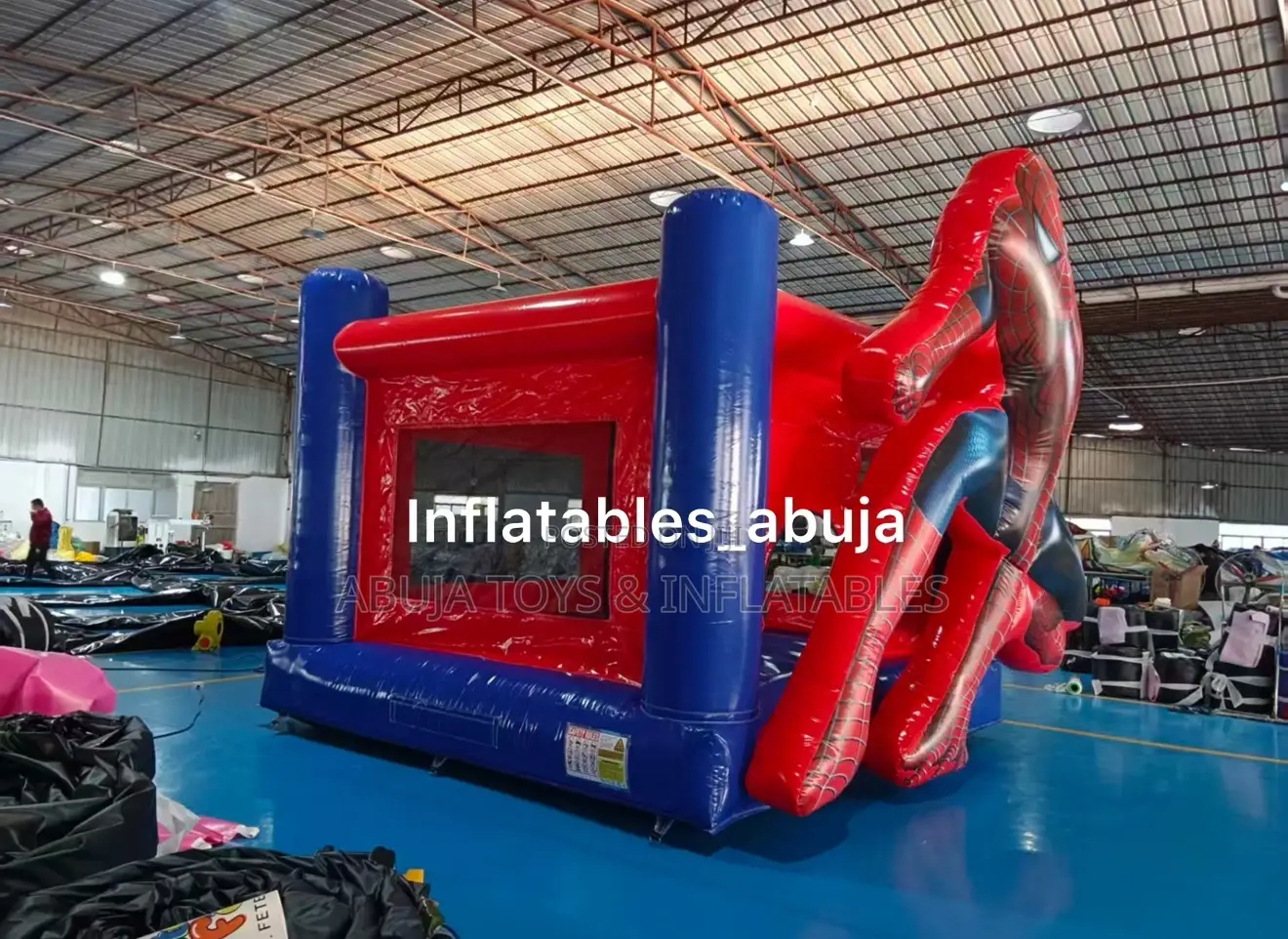 Spider Man Bouncing Castle