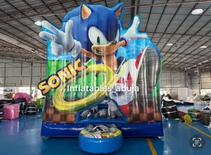 3d Inflatable Super Sonic Bouncing Castle