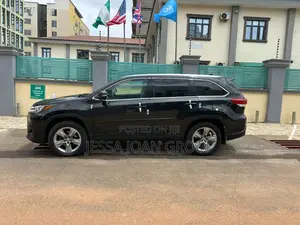 Toyota Highlander Limited V6 4x4 (3.5L 6cyl 6A) 2016 Black