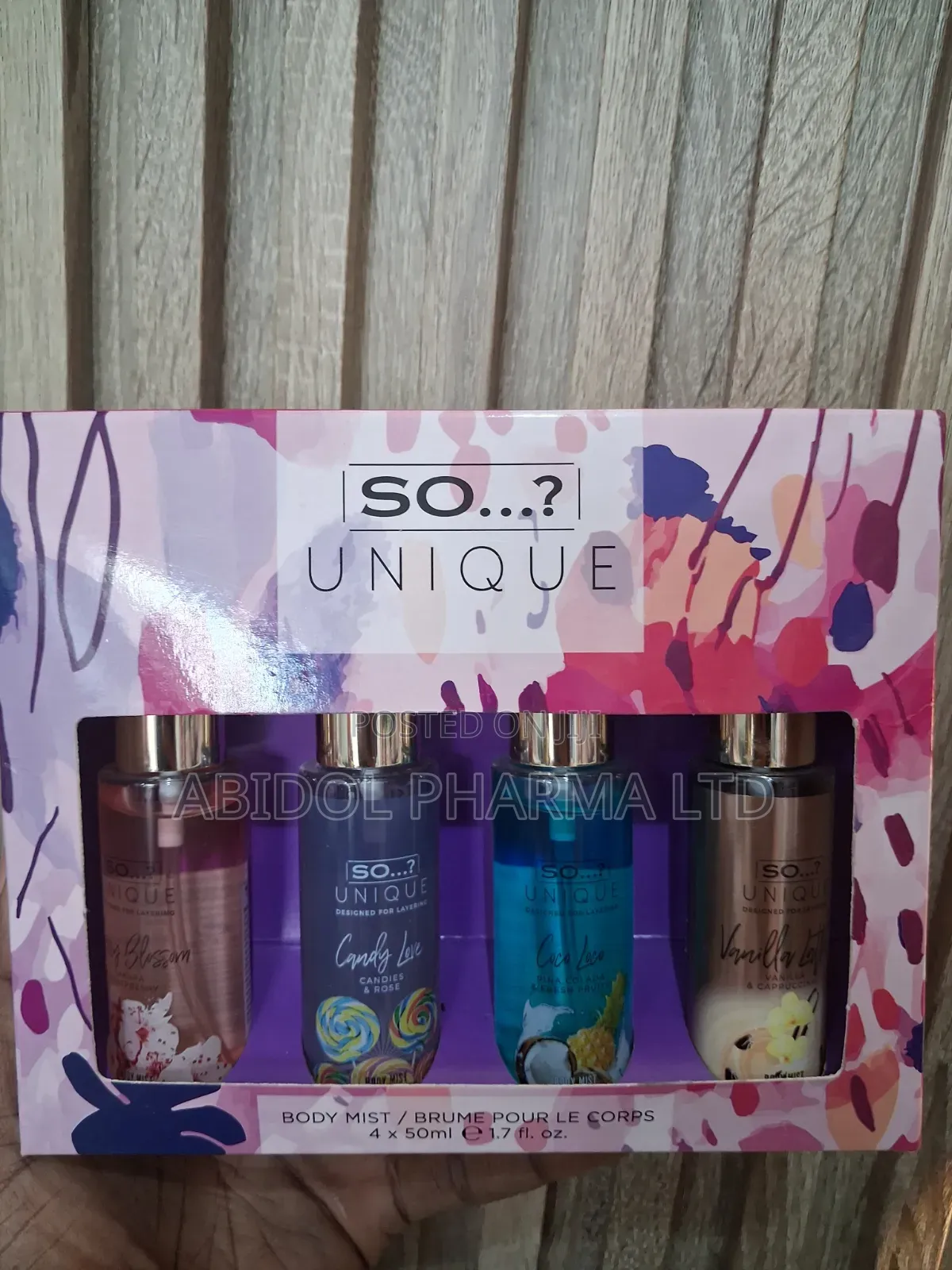 So ? Unique Body Mist