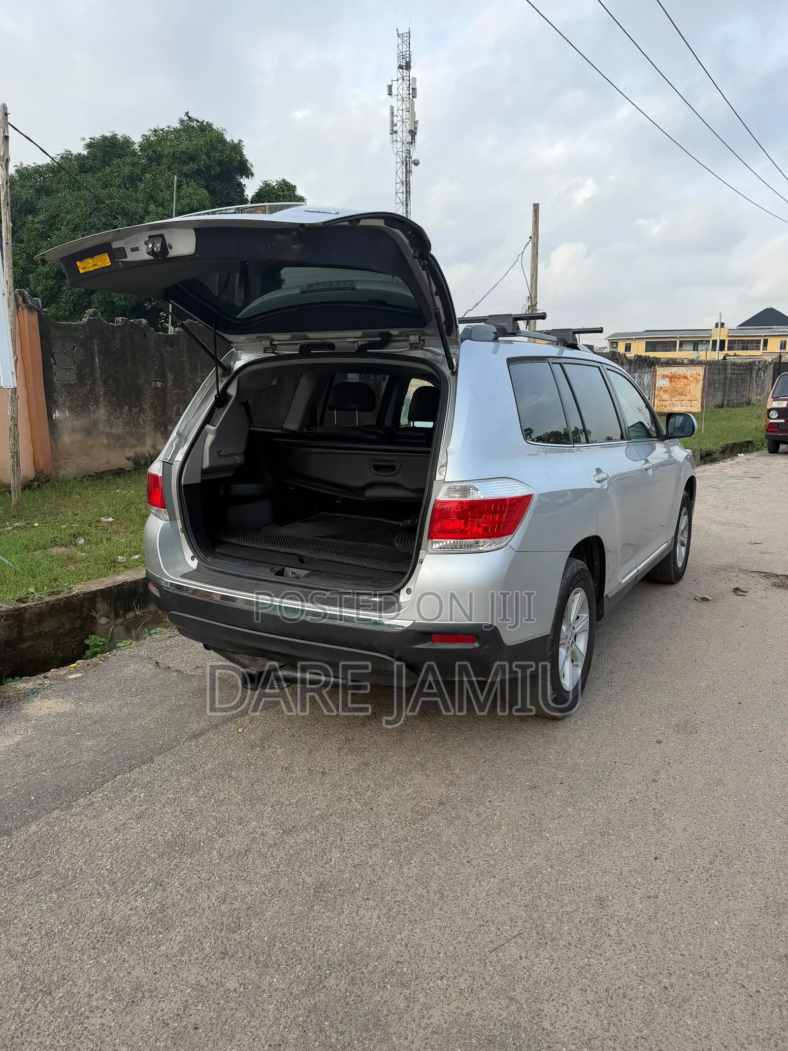 Toyota Highlander Limited 2012 Silver