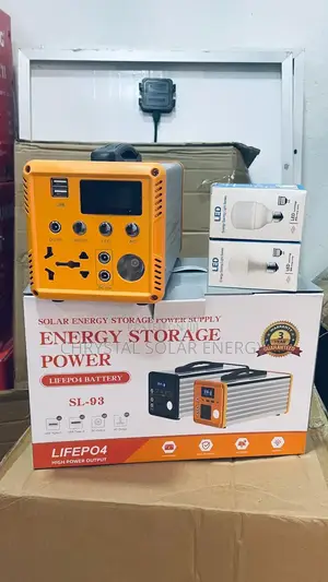 Brand New 300watts Solar Generator,With Free Solar Panel Bulbs