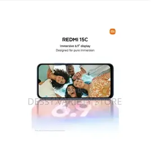 New Xiaomi Redmi 15C 4G 128 GB Black