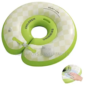 Newborn Baby Pvc Inflatable Swimming Neck Ring