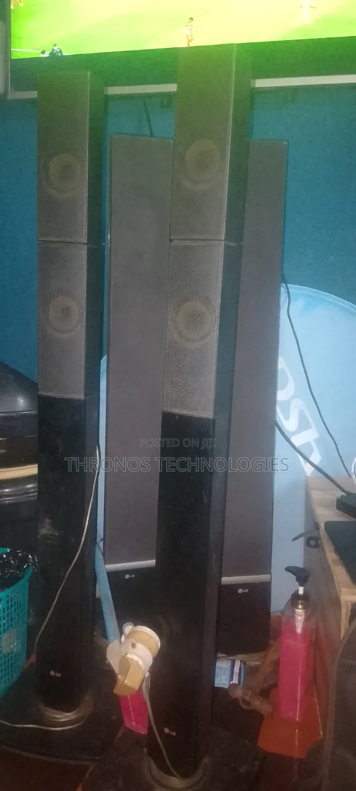 Long Pole Speakers