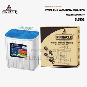 Pinnacle Twin-Tub Washing Machine-5.5kg