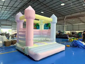 Cute Pastle Bouncing Castle