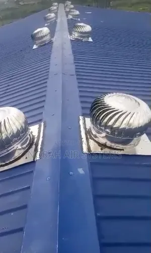 Stainless Steel Wind-Powered Ventilators