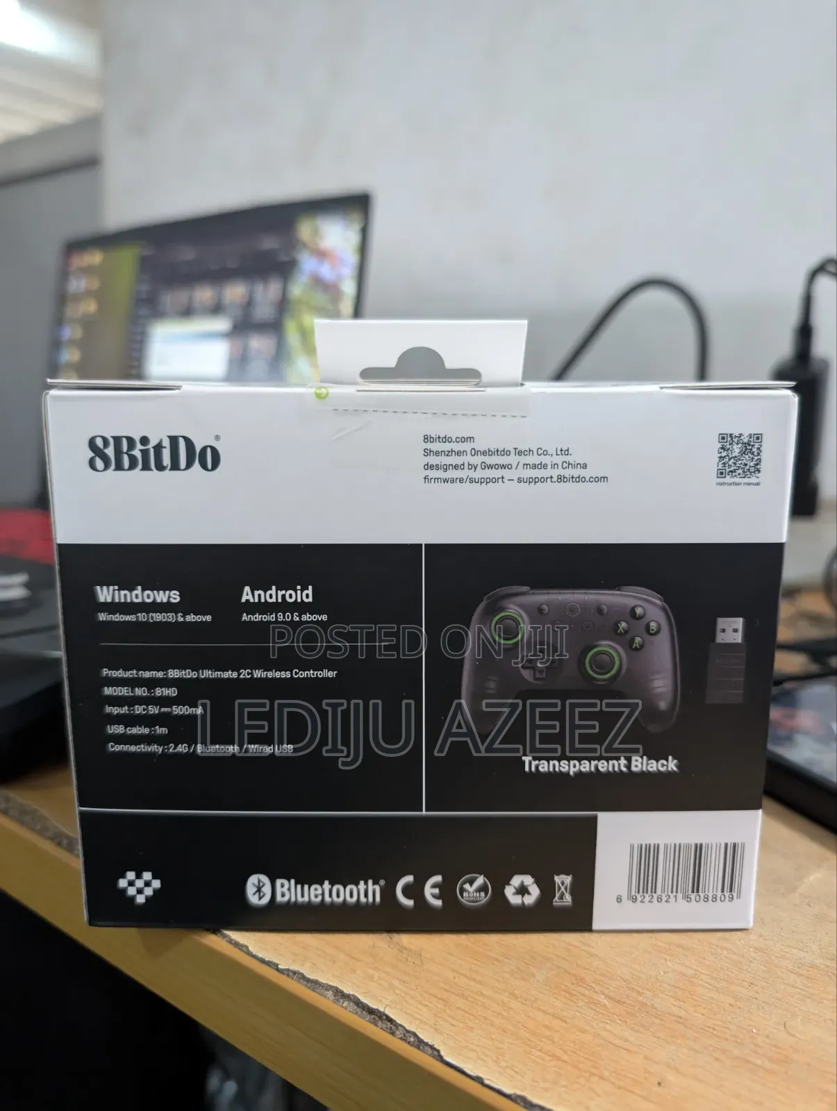 8bitdo - Ultimate 2c Wireless Gaming Controller for Pc, Windows 10,11