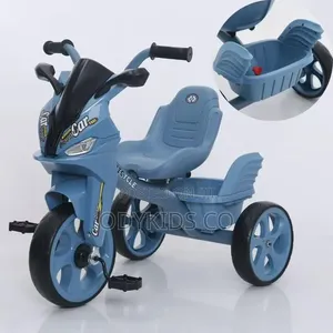 Ride on Trike With Stylized Front Fairing, Led Light and Music