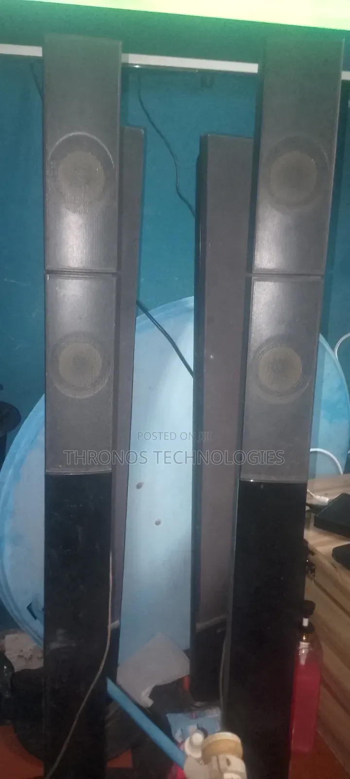 Long Pole Speakers