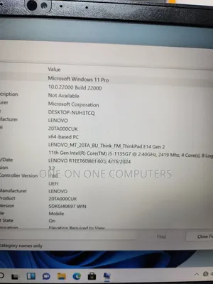 Laptop Lenovo ThinkPad E14 Gen 2 16GB Intel Core i5 SSD 512GB