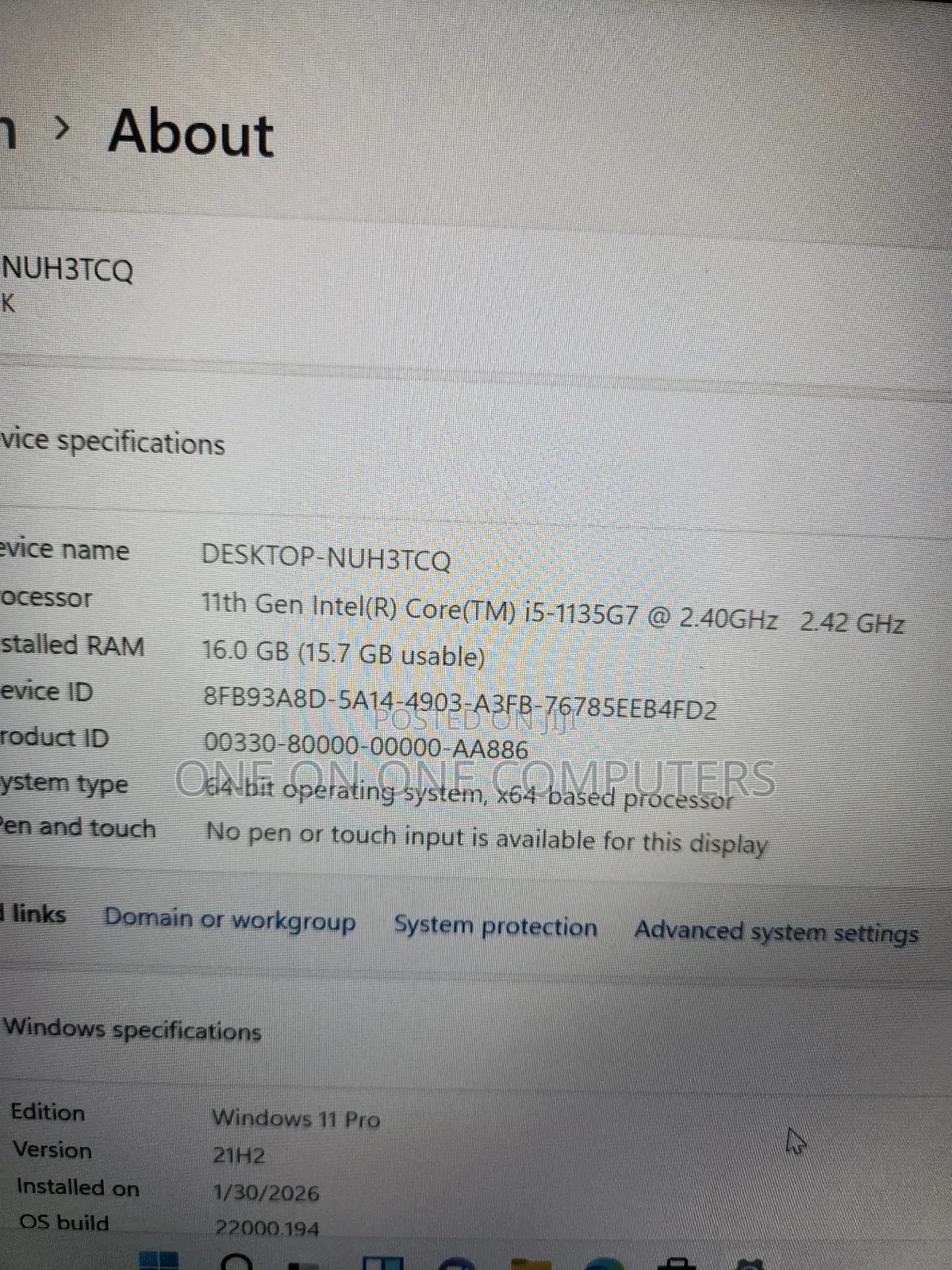Laptop Lenovo ThinkPad E14 Gen 2 16GB Intel Core i5 SSD 512GB