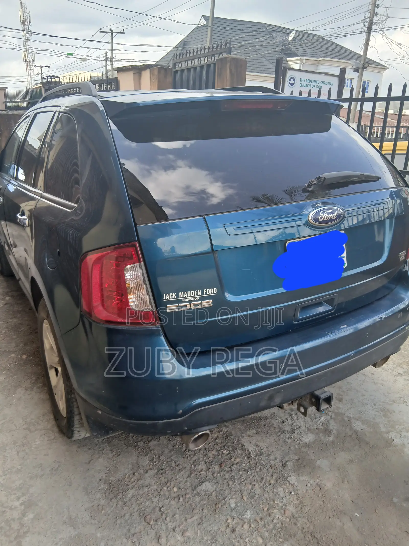 Ford Edge 2012 Blue