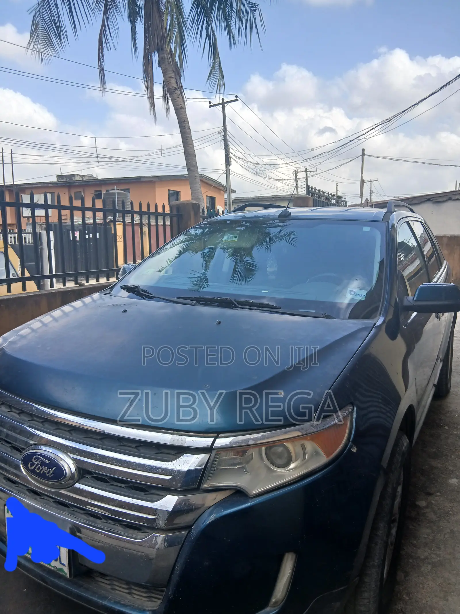 Ford Edge 2012 Blue