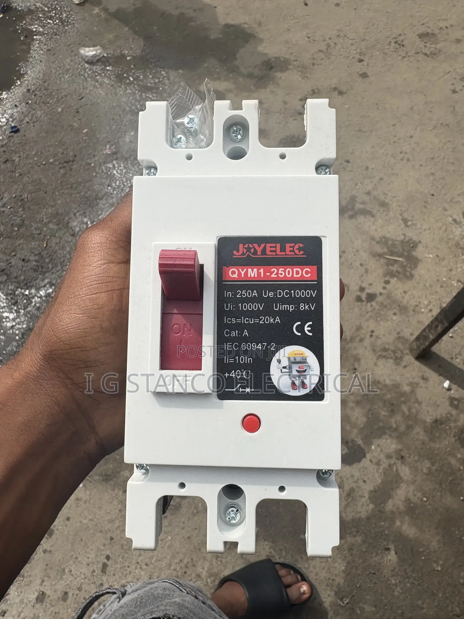 Dc Breaker 250 Amps