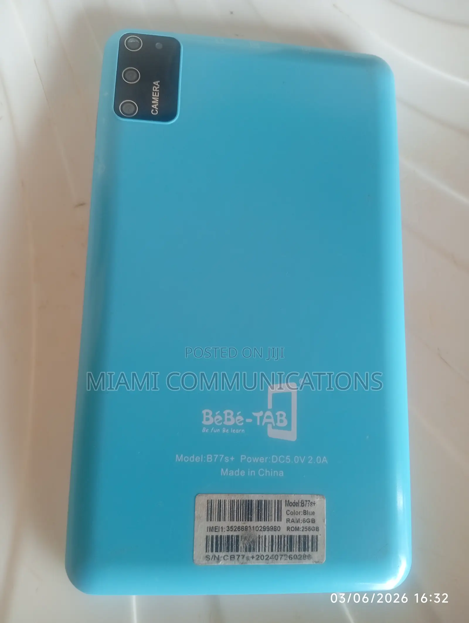 Bebe B77s 256 GB White