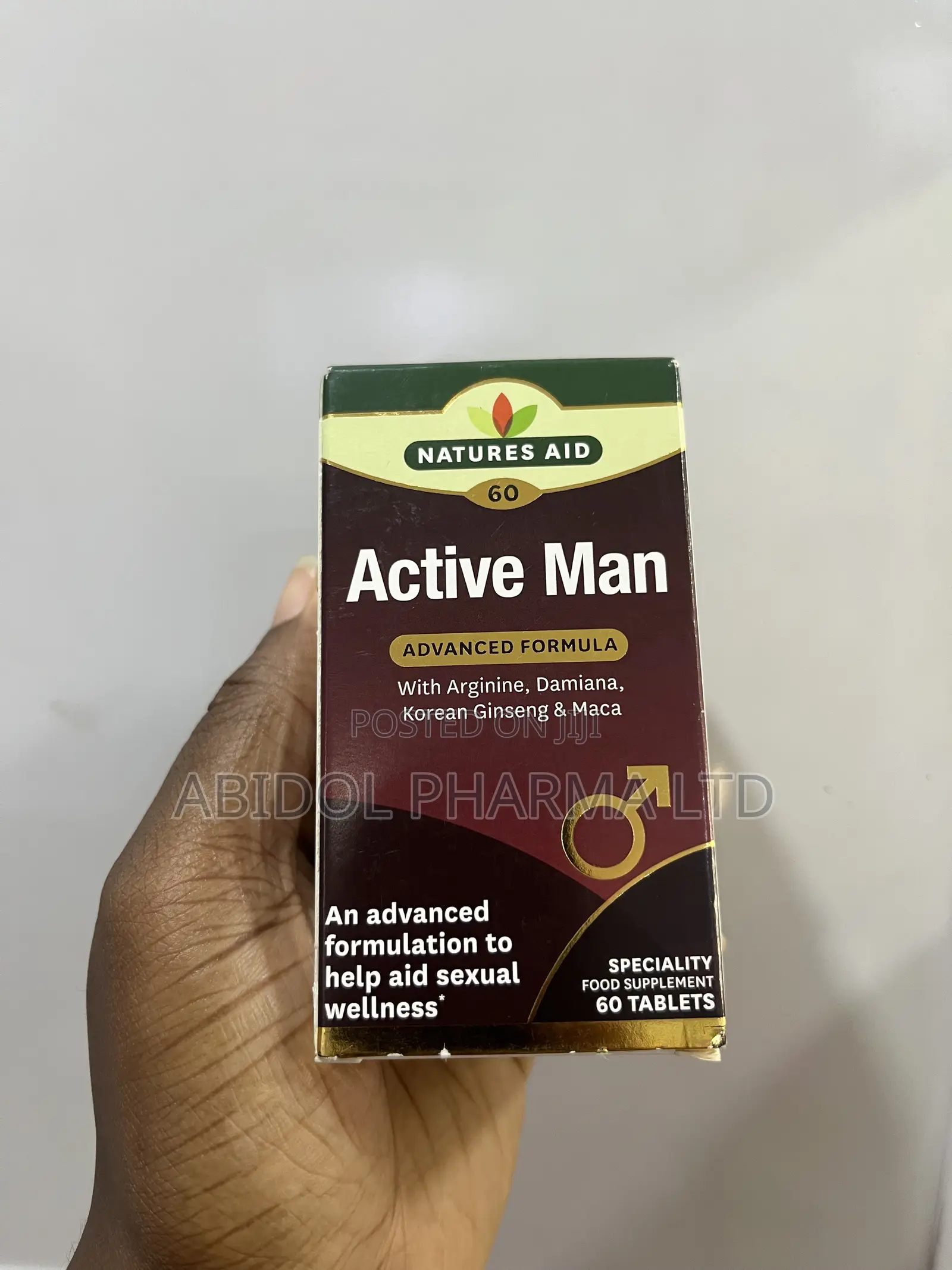 Natures Aid Active Man- 60tablets
