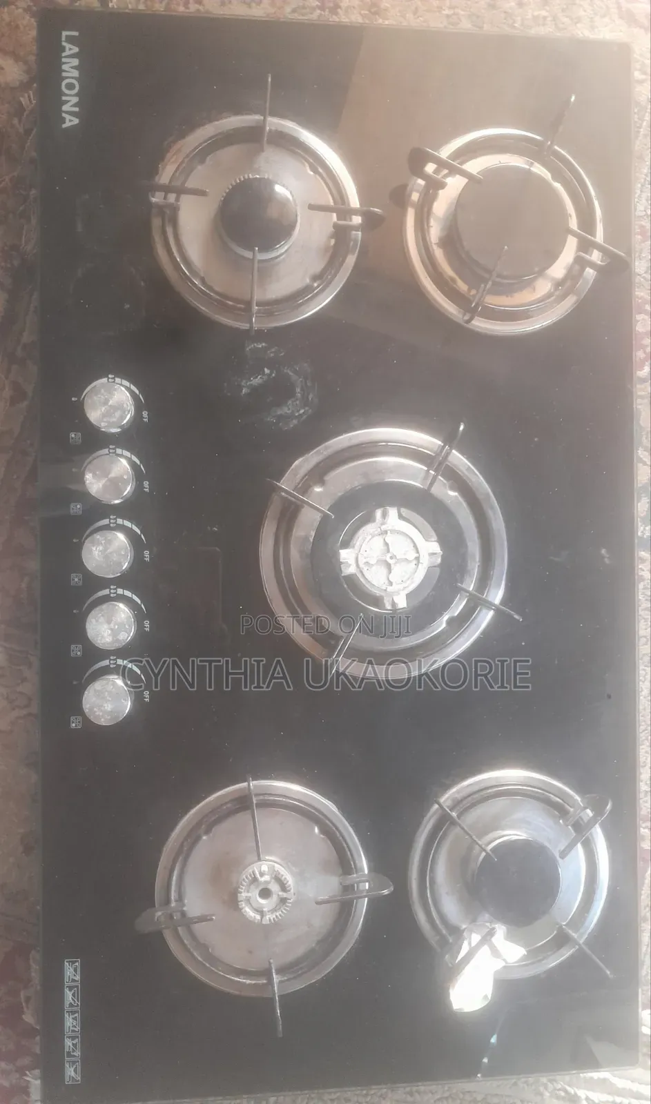 5 Burner Table Gas