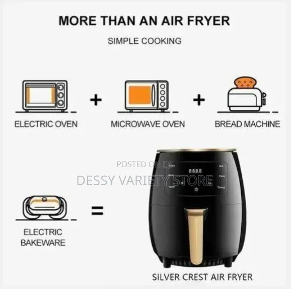 Silver Crest 8l Extra Large Digital Airfryer