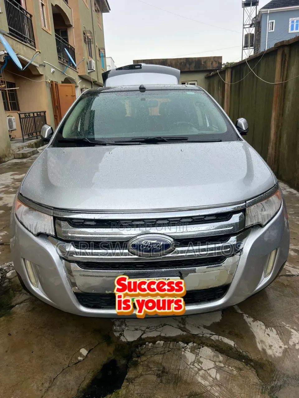 Ford Edge 2013 Silver