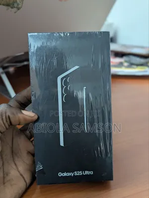 New Samsung Galaxy S25 Ultra 256 GB Black