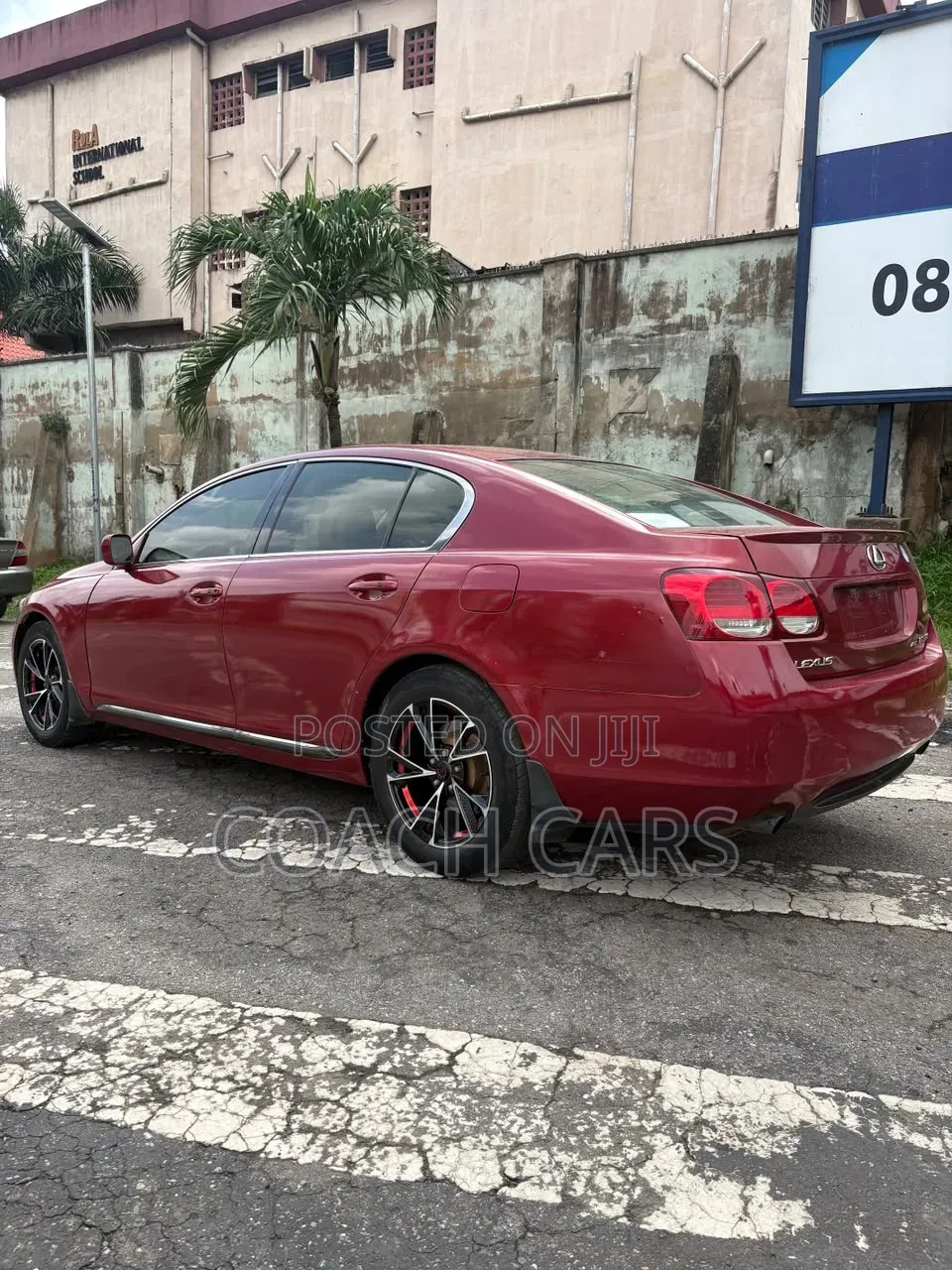 Lexus GS 2006 Red