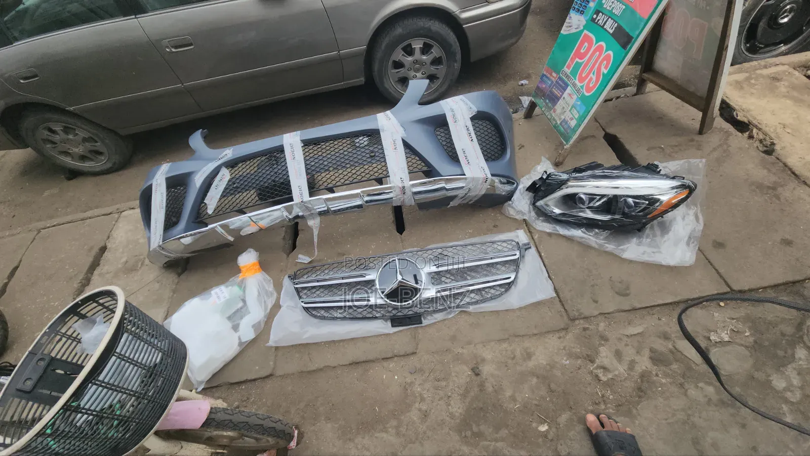 Gle350 2017 Front Bumper/Grill / Headlight