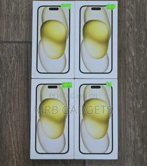 New Apple iPhone 15 128 GB Yellow