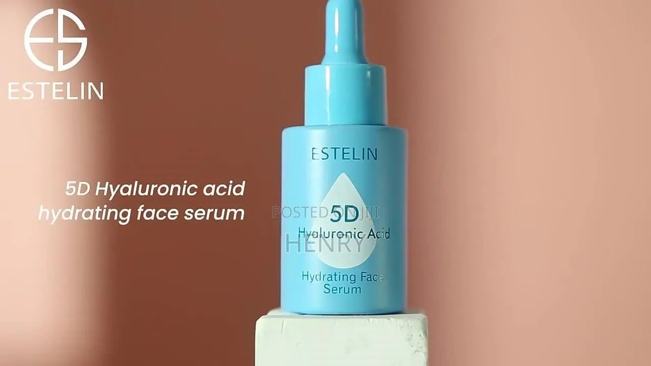 Estelin Tumeric Vitamin C, 5d Hyaluronic, Salicylic, B5 Ceramide Seeum
