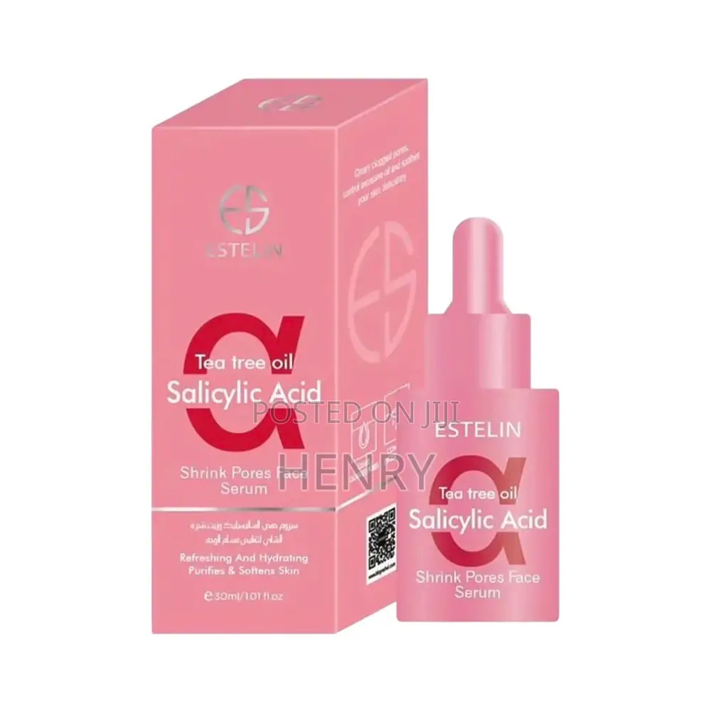 Estelin Tumeric Vitamin C, 5d Hyaluronic, Salicylic, B5 Ceramide Seeum