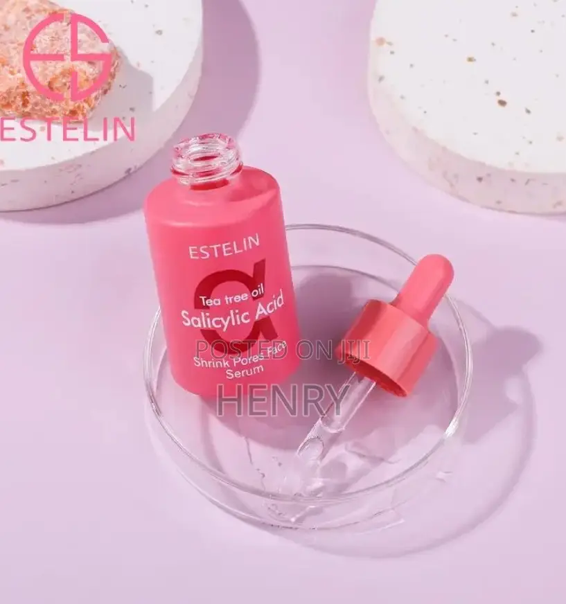 Estelin Tumeric Vitamin C, 5d Hyaluronic, Salicylic, B5 Ceramide Seeum