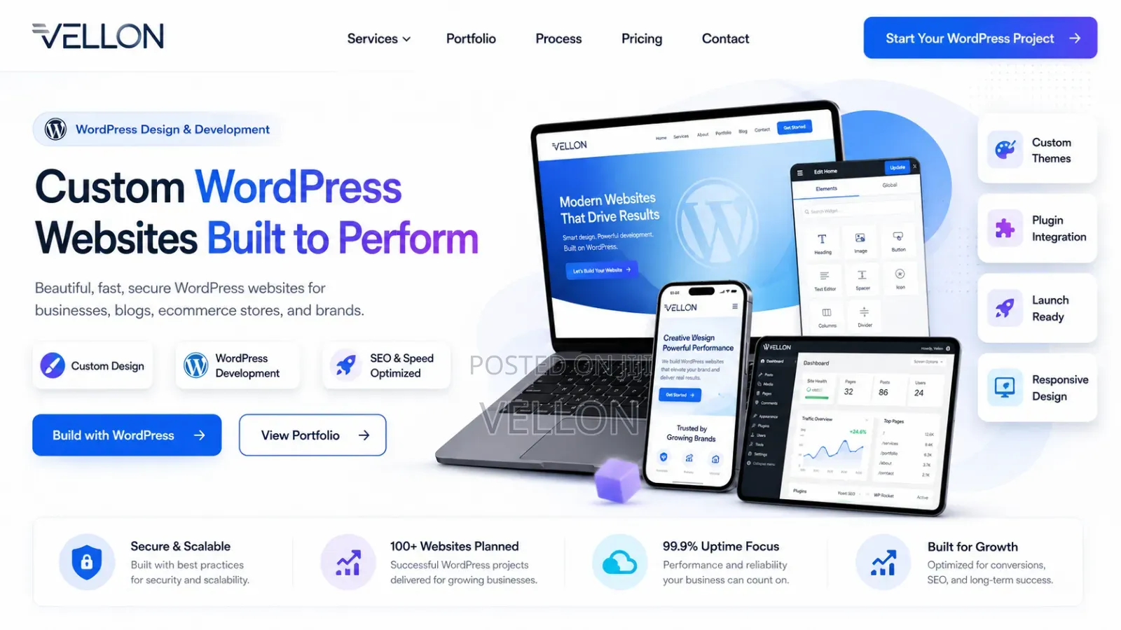 Professional Wordpress Website Design Management