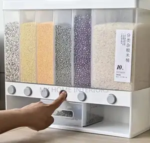 6 Grid Food Storage Dispenser