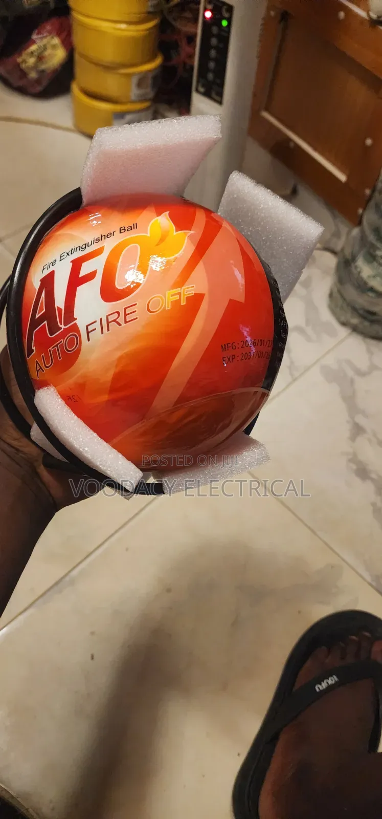Automatic Fire Extinguisher 🔥