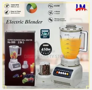 Lm-1.5l - 2-in-1 Super Blender and Grinder- Grey