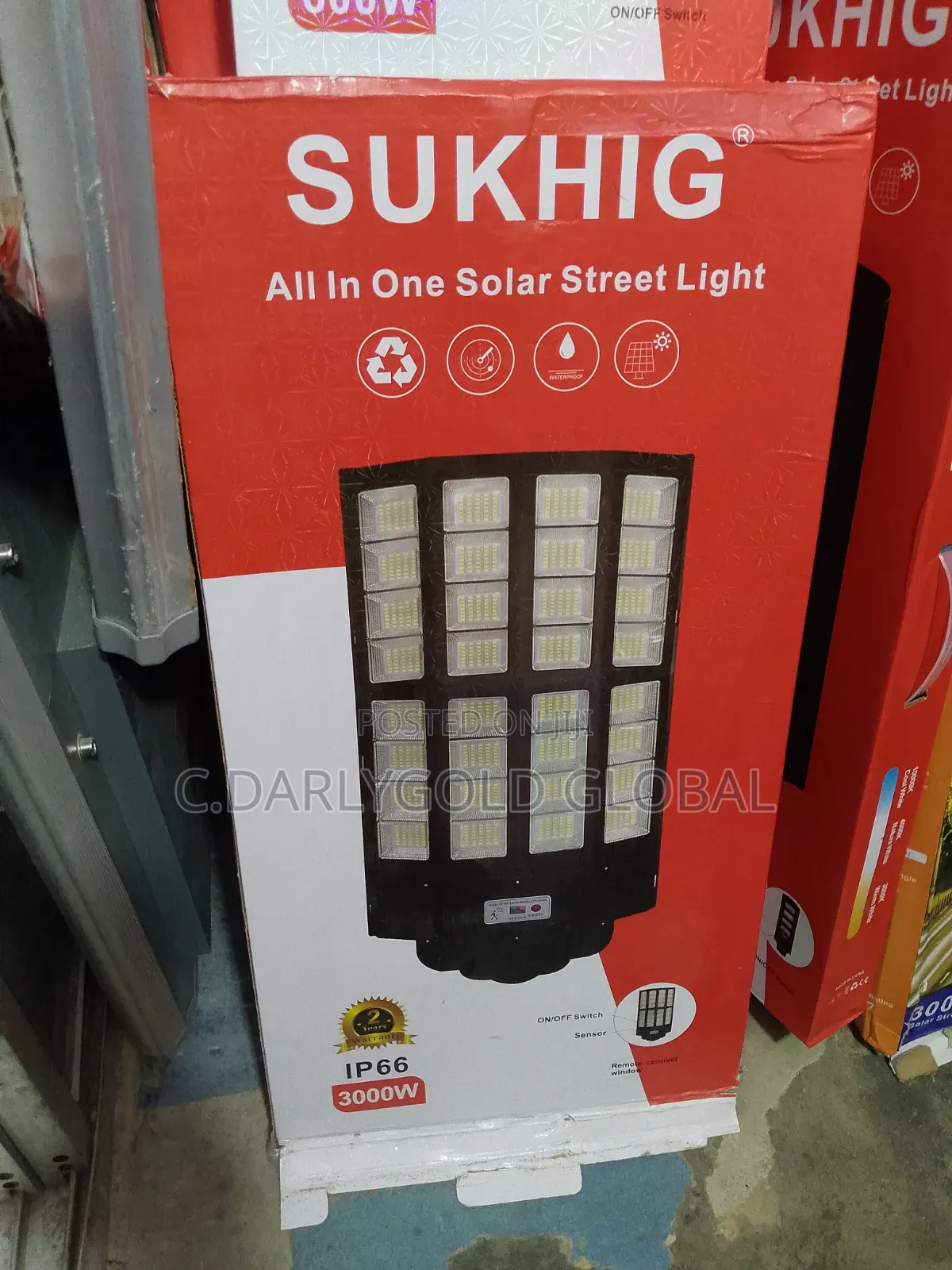 Sukhig 3000w Solar Street Light