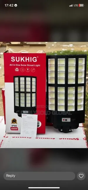 Sukhig 3000w Solar Street Light