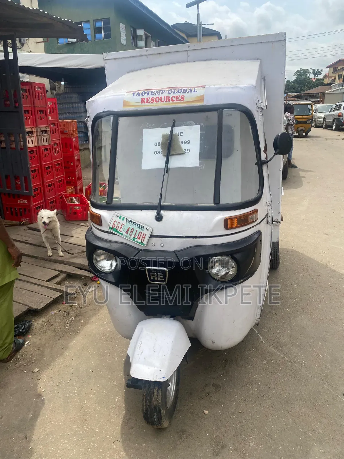 Bajaj RE 2022 White